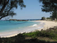 Cooper's Island Beach looking East